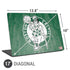 NBA Boston Celtics Hardwood Classics Universal Laptop 17in (13.8 x 10in) Skin