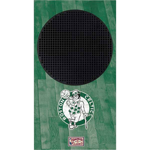 NBA Boston Celtics Hardwood Classics Xbox Series S Console Skin