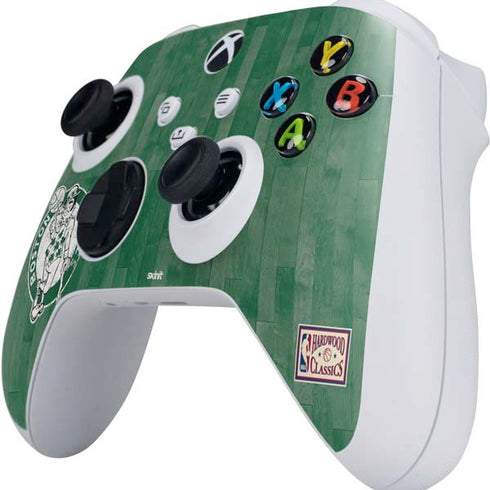 NBA Boston Celtics Hardwood Classics Xbox Series S Controller Skin