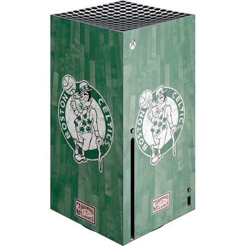 NBA Boston Celtics Hardwood Classics Xbox Series X Console Skin