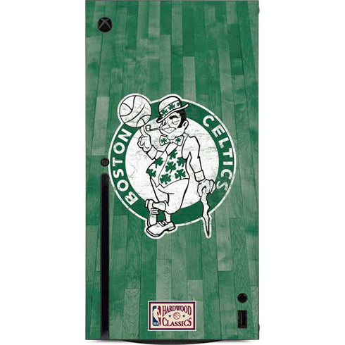 NBA Boston Celtics Hardwood Classics Xbox Series X Console Skin