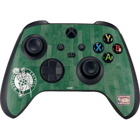 NBA Boston Celtics Hardwood Classics Xbox Series X Controller Skin