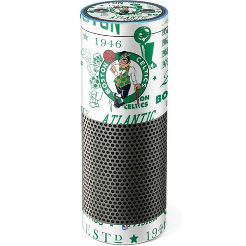 NBA Boston Celtics Historic Blast Amazon Echo Skin