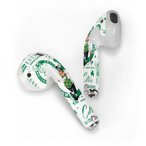 NBA Boston Celtics Historic Blast Apple AirPods Skin