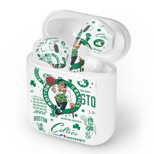 NBA Boston Celtics Historic Blast Apple AirPods Skin