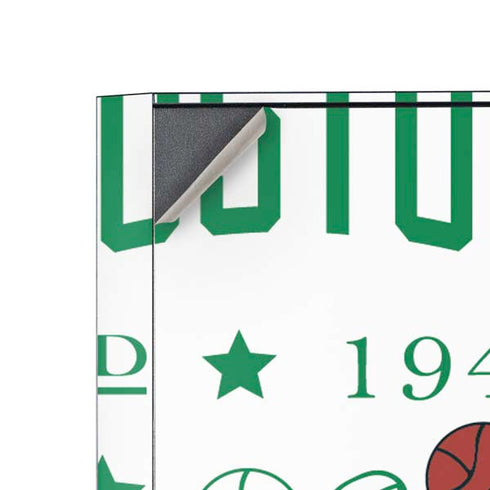 NBA Boston Celtics Historic Blast Corsair 4000D Tempered Glass Mid-Tower ATX Case Skin