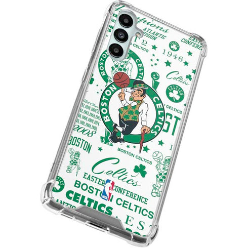 NBA Boston Celtics Historic Blast Galaxy A15 5G Clear Case