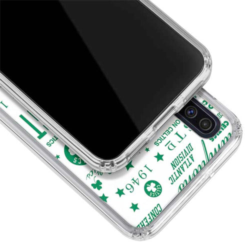 NBA Boston Celtics Historic Blast Galaxy A50 Clear Case