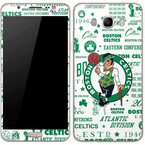 NBA Boston Celtics Historic Blast Galaxy J7 Skin