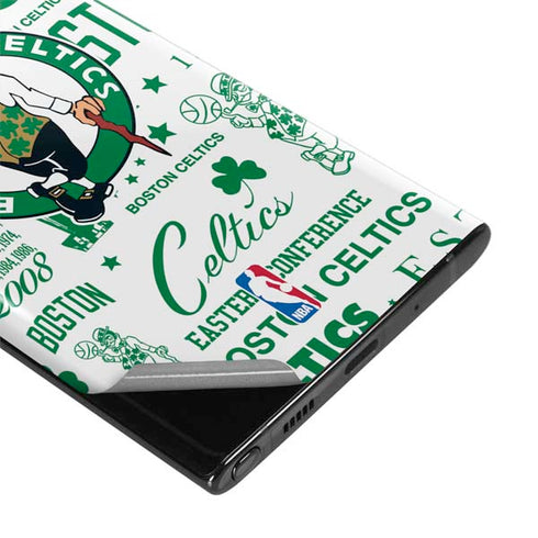 NBA Boston Celtics Historic Blast Galaxy Note 10 Plus Skin