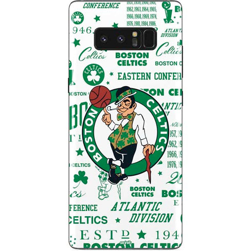 NBA Boston Celtics Historic Blast Galaxy Note 8 Skin
