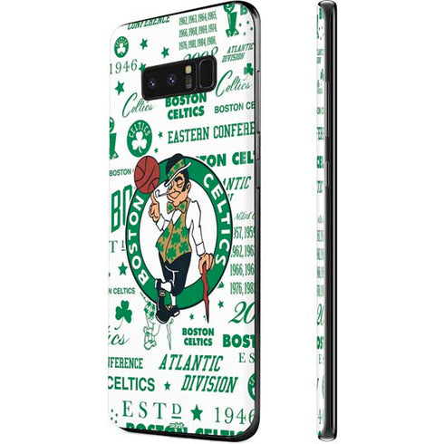 NBA Boston Celtics Historic Blast Galaxy Note 8 Skin