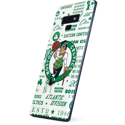 NBA Boston Celtics Historic Blast Galaxy Note 9 Skin