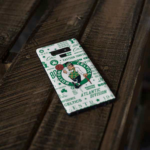 NBA Boston Celtics Historic Blast Galaxy Note 9 Skin