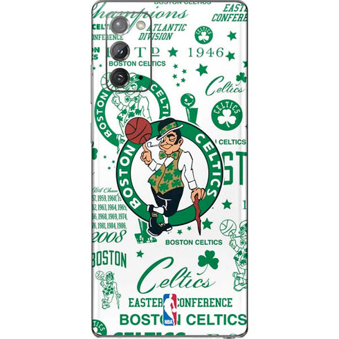 NBA Boston Celtics Historic Blast Galaxy Note20 5G Skin