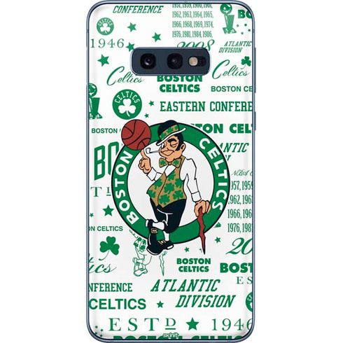 NBA Boston Celtics Historic Blast Galaxy S10e Skin