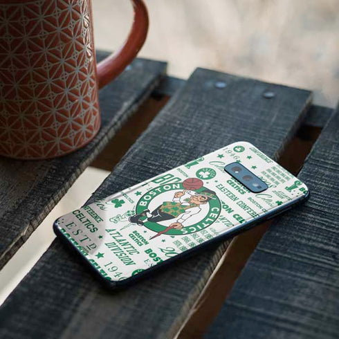 NBA Boston Celtics Historic Blast Galaxy S10e Skin