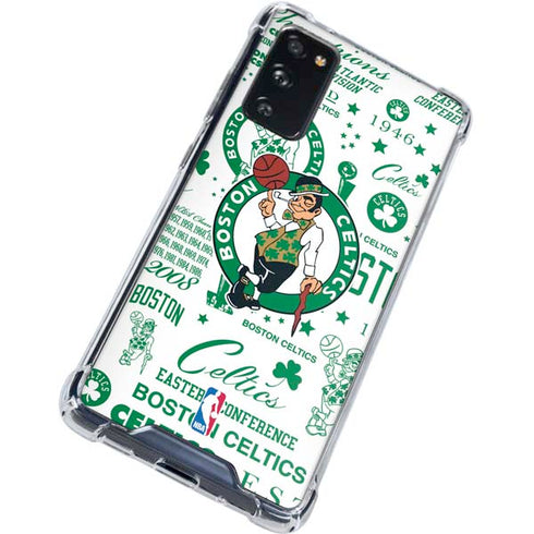 NBA Boston Celtics Historic Blast Galaxy S20 FE Clear Case