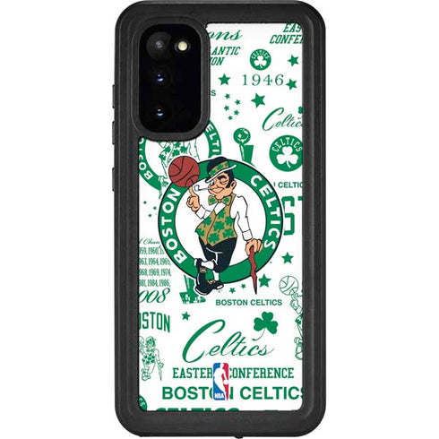 NBA Boston Celtics Historic Blast Galaxy S20 Waterproof Case