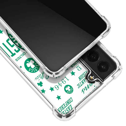 NBA Boston Celtics Historic Blast Galaxy S21 5G Clear Case