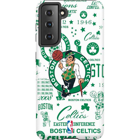 NBA Boston Celtics Historic Blast Galaxy S21 5G Pro Case