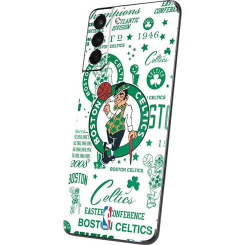NBA Boston Celtics Historic Blast Galaxy S21 Plus 5G Skin