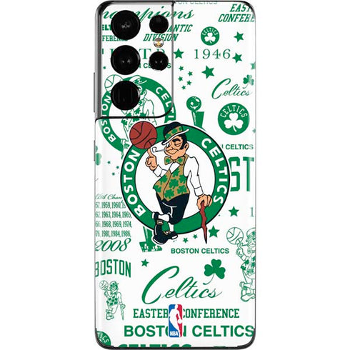 NBA Boston Celtics Historic Blast Galaxy S21 Ultra 5G Skin