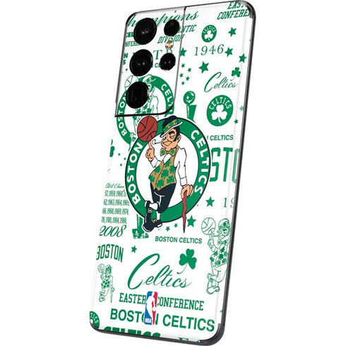 NBA Boston Celtics Historic Blast Galaxy S21 Ultra 5G Skin