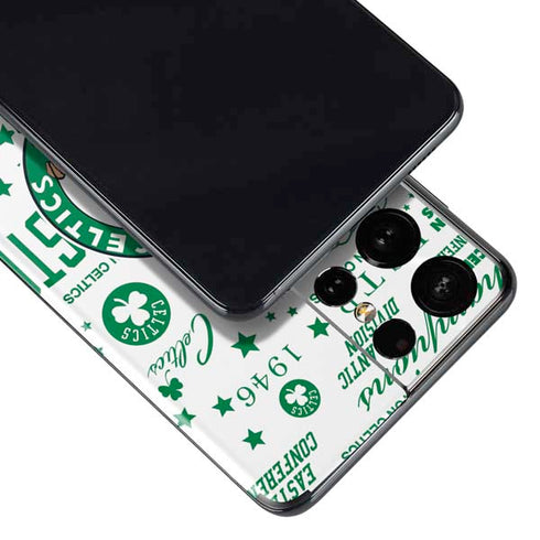 NBA Boston Celtics Historic Blast Galaxy S21 Ultra 5G Skin
