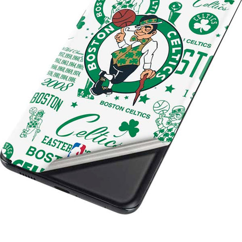NBA Boston Celtics Historic Blast Galaxy S21 Ultra 5G Skin