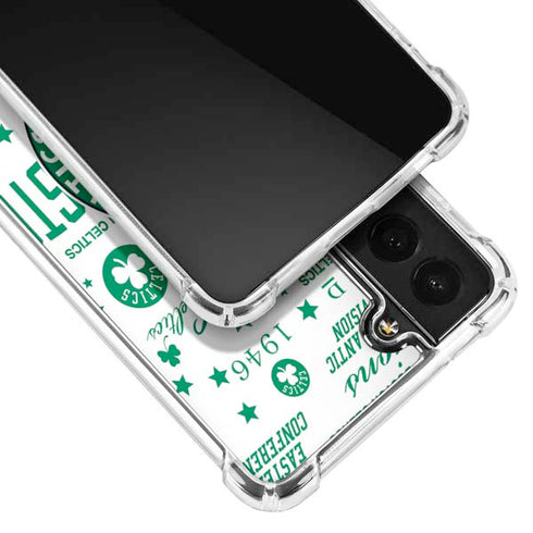 NBA Boston Celtics Historic Blast Galaxy S22 Plus Clear Case