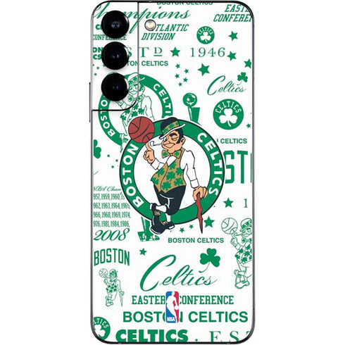 NBA Boston Celtics Historic Blast Galaxy S22 Plus Skin