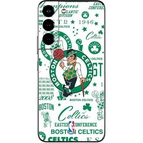 NBA Boston Celtics Historic Blast Galaxy S22 Skin