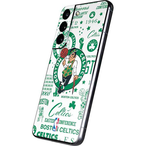 NBA Boston Celtics Historic Blast Galaxy S22 Skin