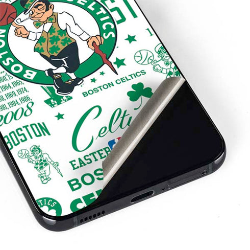 NBA Boston Celtics Historic Blast Galaxy S22 Skin