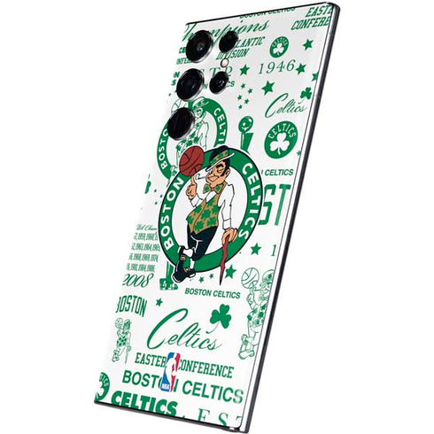 NBA Boston Celtics Historic Blast Galaxy S22 Ultra Skin