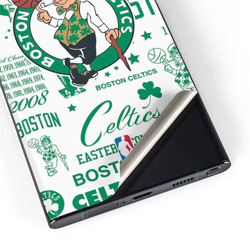 NBA Boston Celtics Historic Blast Galaxy S22 Ultra Skin