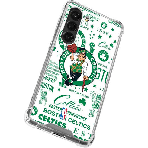 NBA Boston Celtics Historic Blast Galaxy S23 Clear Case