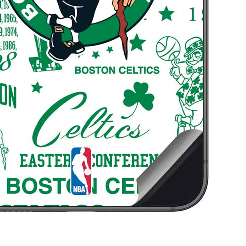NBA Boston Celtics Historic Blast Galaxy S23 FE Skin
