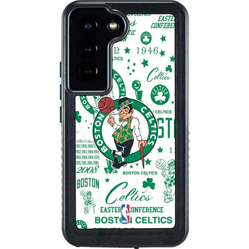 NBA Boston Celtics Historic Blast Galaxy S23 Waterproof Case