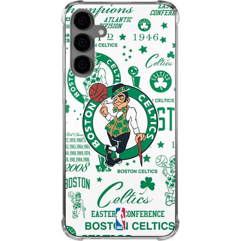 NBA Boston Celtics Historic Blast Galaxy S24 Plus Clear Case