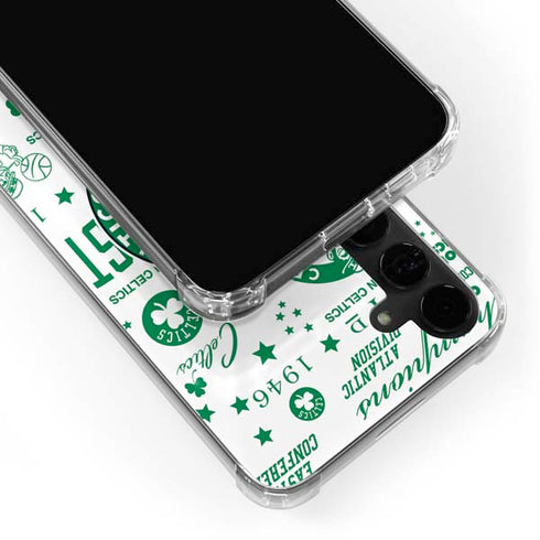 NBA Boston Celtics Historic Blast Galaxy S24 Plus Clear Case