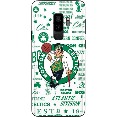 NBA Boston Celtics Historic Blast Galaxy S9 Plus Skin