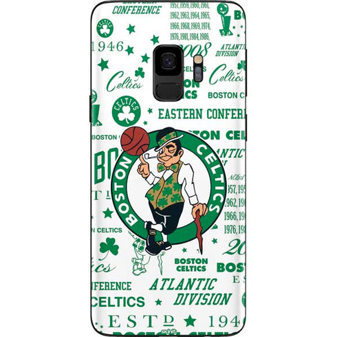 NBA Boston Celtics Historic Blast Galaxy S9 Skin