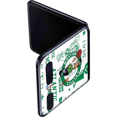 NBA Boston Celtics Historic Blast Galaxy Z Flip Skin