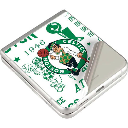 NBA Boston Celtics Historic Blast Galaxy Z Flip3 5G Skin