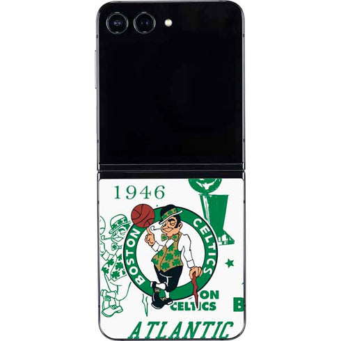 NBA Boston Celtics Historic Blast Galaxy Z Flip5 5G Skin
