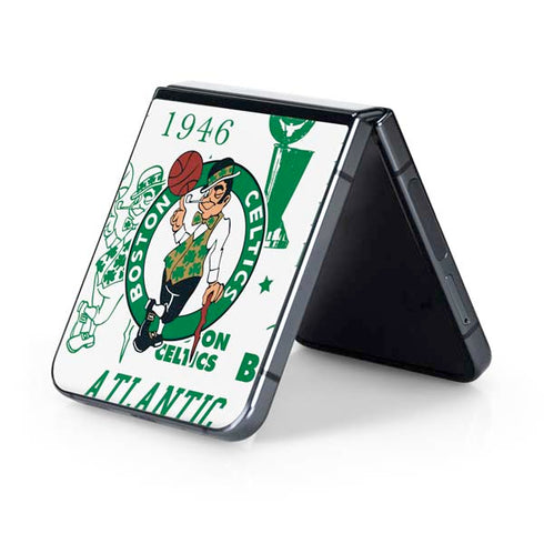 NBA Boston Celtics Historic Blast Galaxy Z Flip5 5G Skin