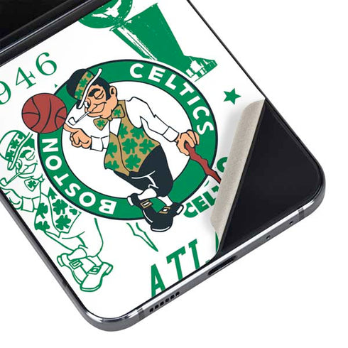 NBA Boston Celtics Historic Blast Galaxy Z Flip5 5G Skin