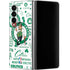 NBA Boston Celtics Historic Blast Galaxy Z Fold4 5G Skin